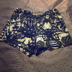 HM tropical print shorts